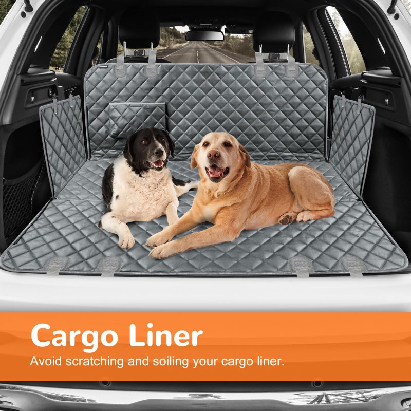 URPOWER Seat Cover for Dog 100% Waterproof Pet Seat Cover Hammock 600D Heavy Duty Scratch Proof Nonslip Durable Soft Pet Back Seat Covers for Cars Trucks and SUVs - Image 5